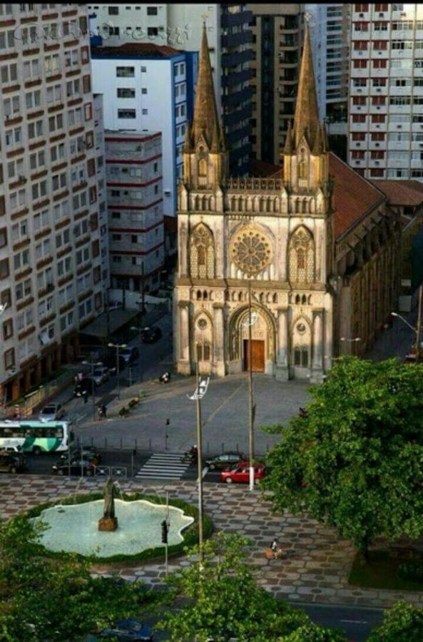 Apartament Kitnet Aconchegante Beira Mar. Santos  Zewnętrze zdjęcie