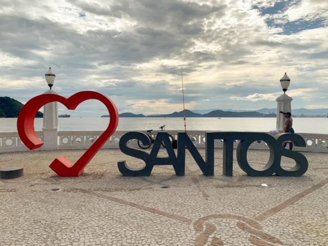 Apartament Kitnet Aconchegante Beira Mar. Santos  Zewnętrze zdjęcie